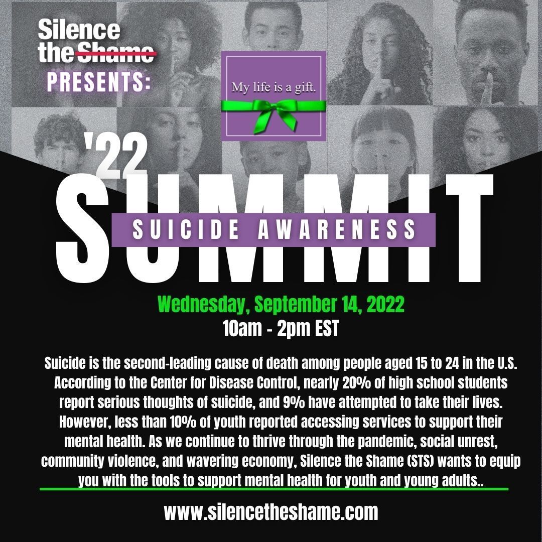 Sept. 14th: My Life is a Gift Suicide Awareness Summit