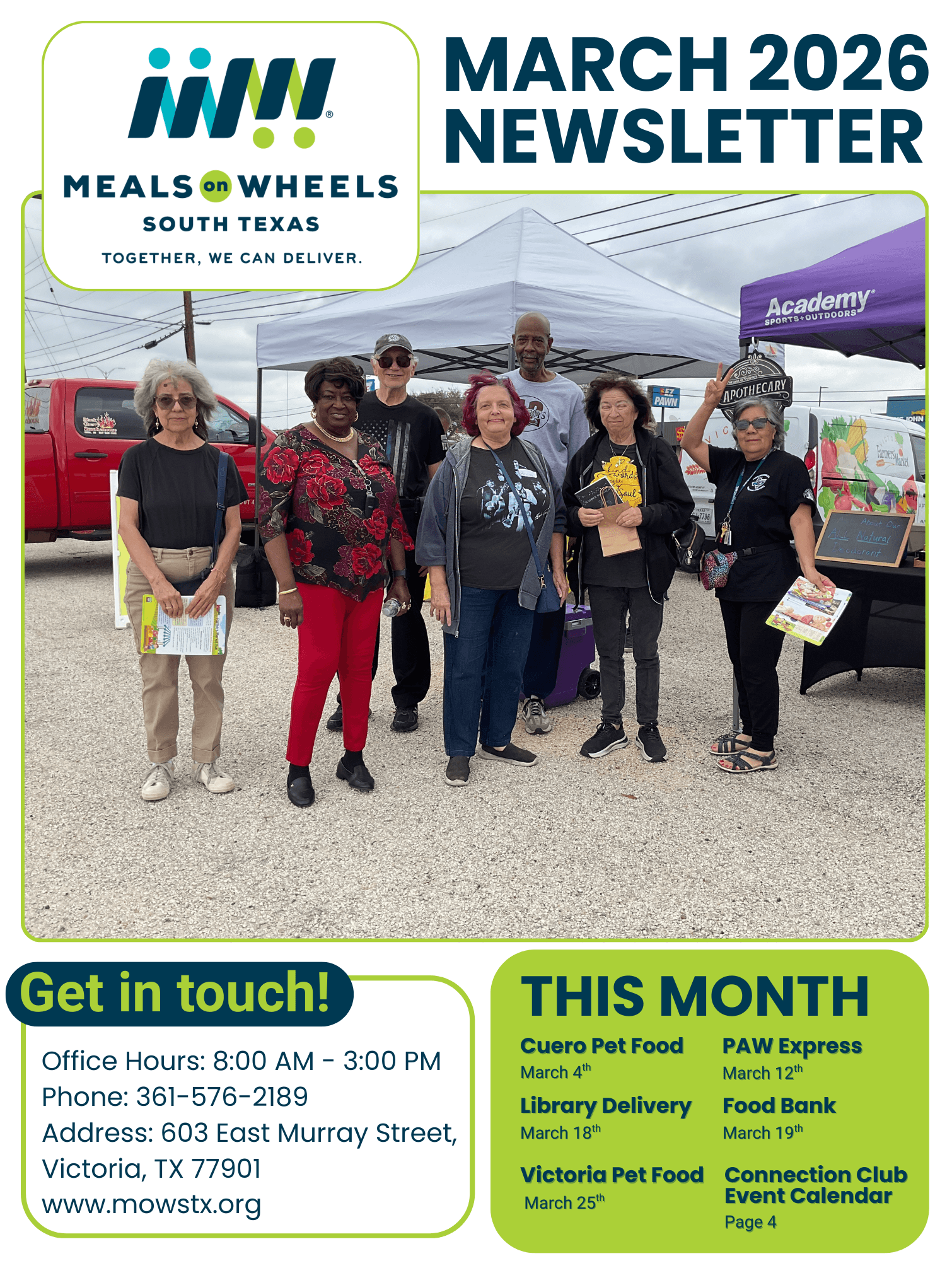 March 2026 Newsletter