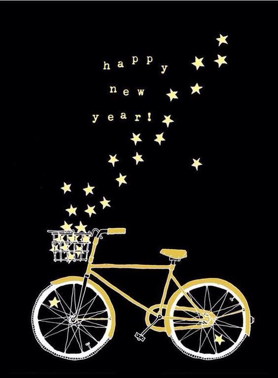 Happy new year cheap bicycle