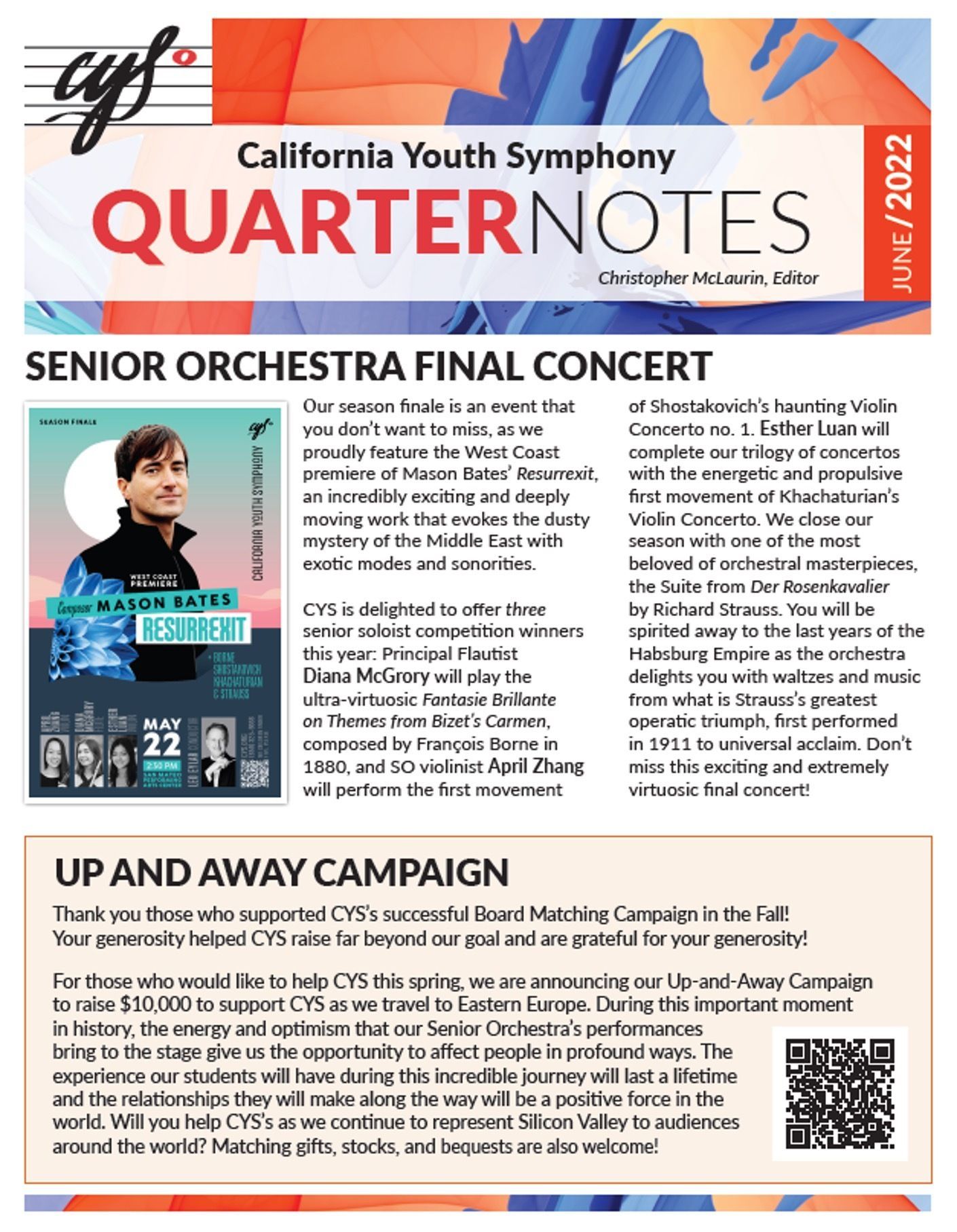 May 2022 Quarter Notes