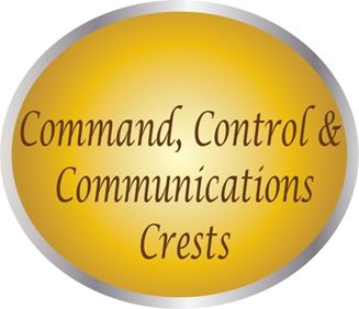 LP-4200 - Plaques of  Crests for Air Force  Command, Control & Communications Groups 