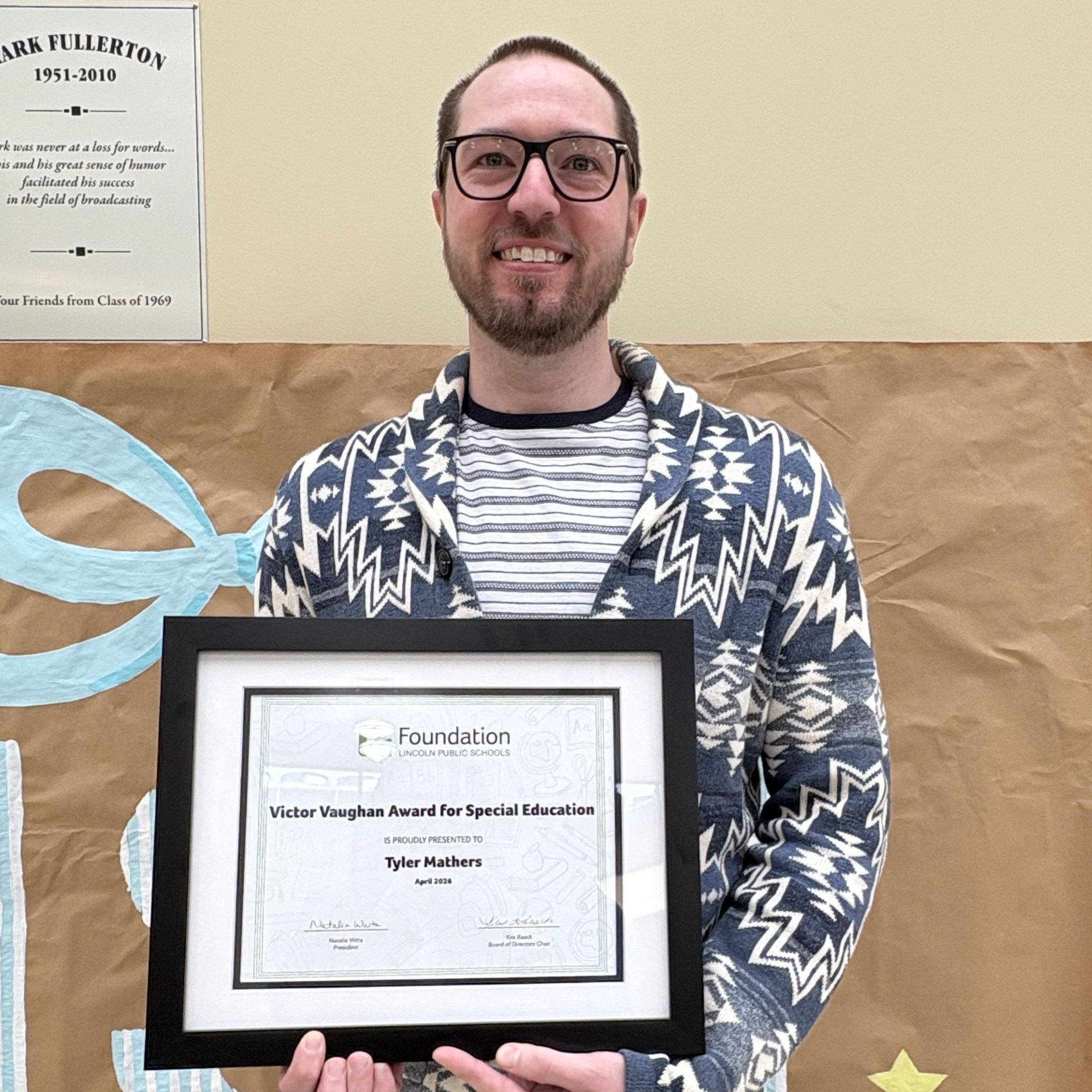 Victor Vaughan Award for Special Education - Secondary