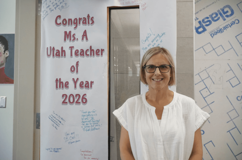 Park City Teacher Joanna Andres is the 2026 Utah Teacher of the Year