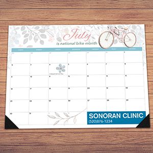 Request an estimate for printing desktop calendars.