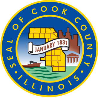 CP-1090 -  Plaque of the Seal of Cook County, Illinois,  Giclee