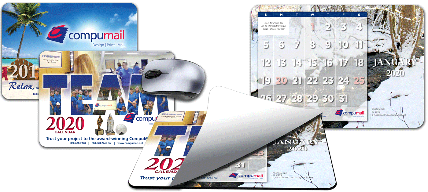 2020 Mouse Pad Calendars