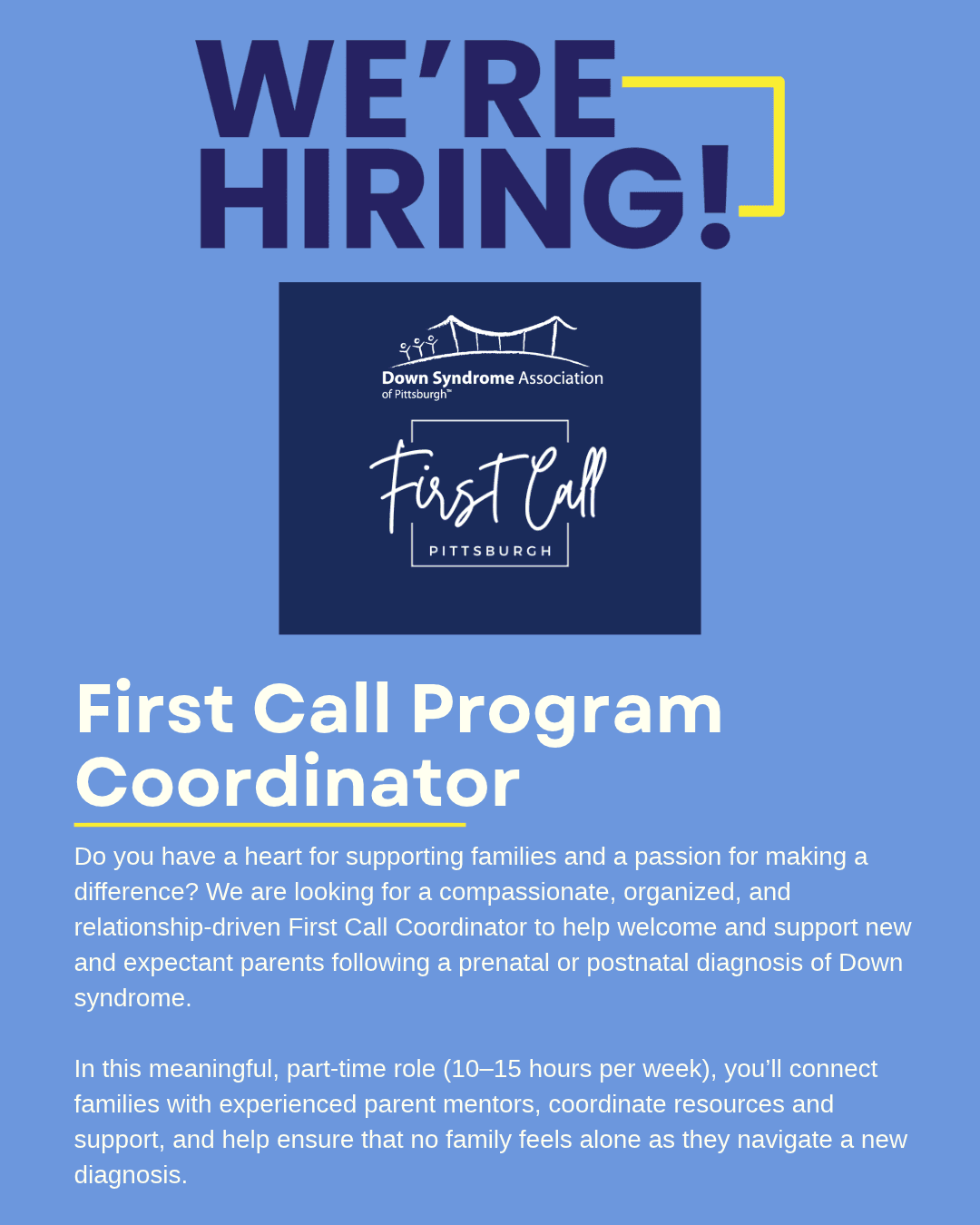We are hiring!