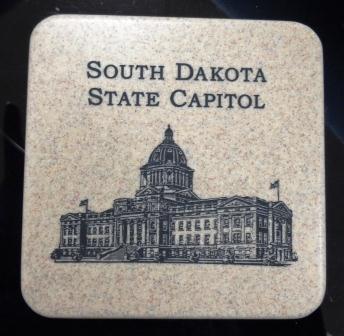 State Capitol - Stone Coaster