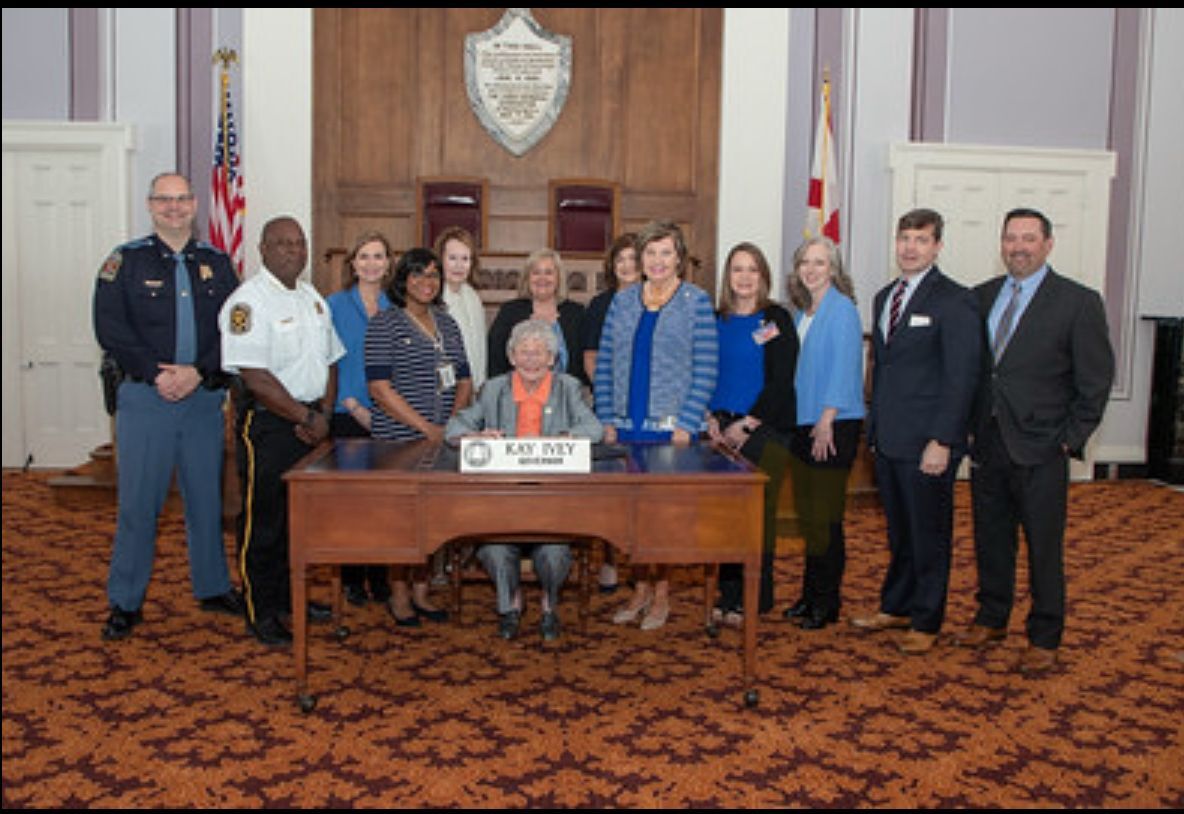 Proclamation Signing declaring April as Child Abuse Prevention Month!