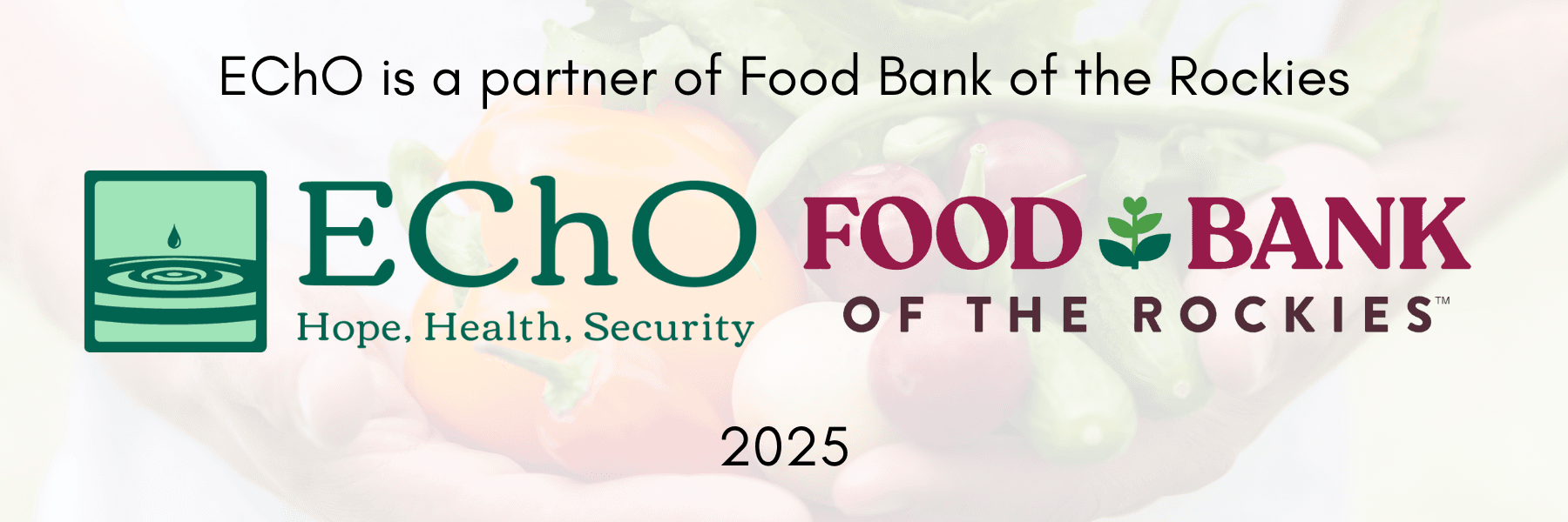 EChO and Food Bank of the Rockies are Partners