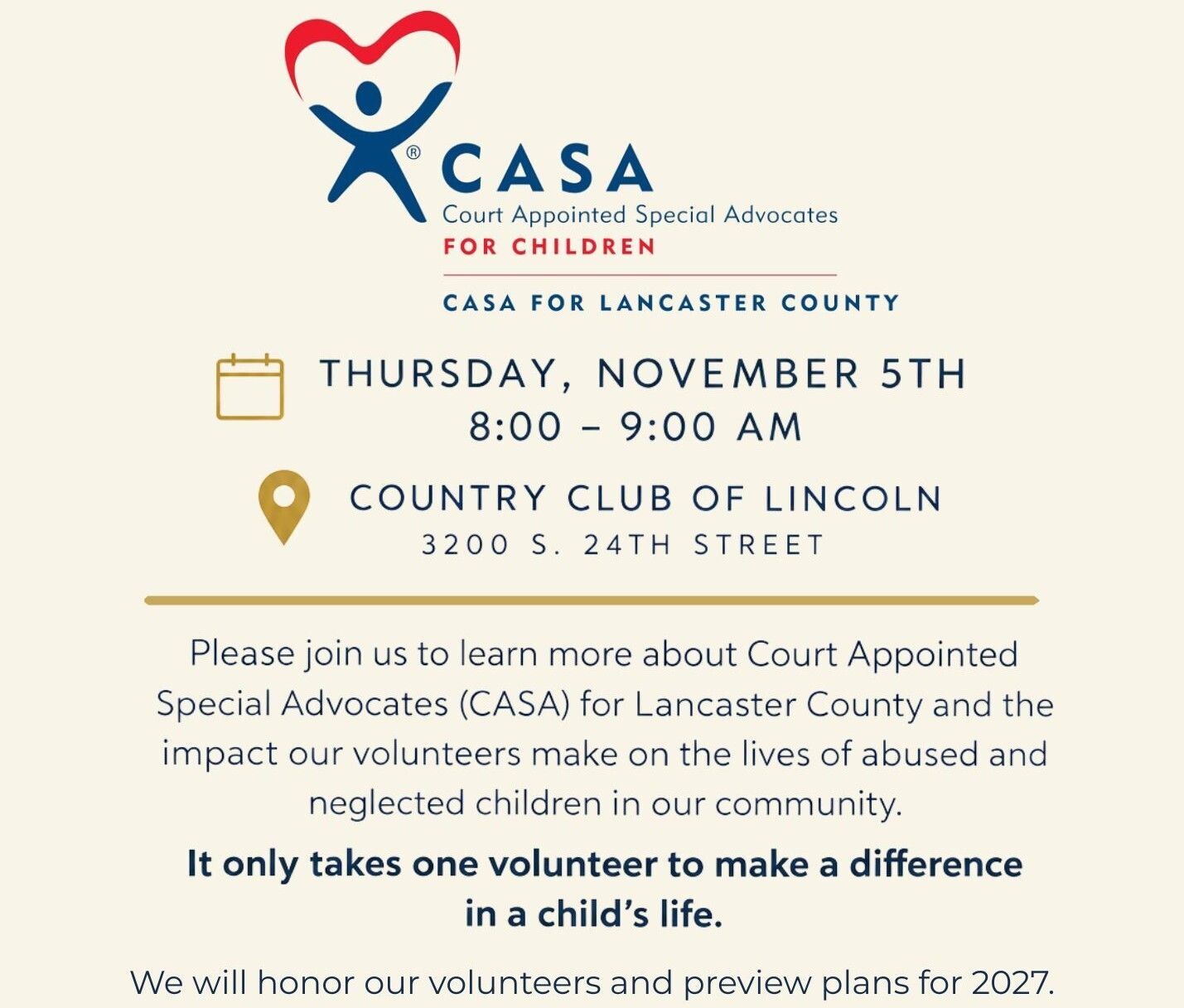CASA Heroes Breakfast 2026