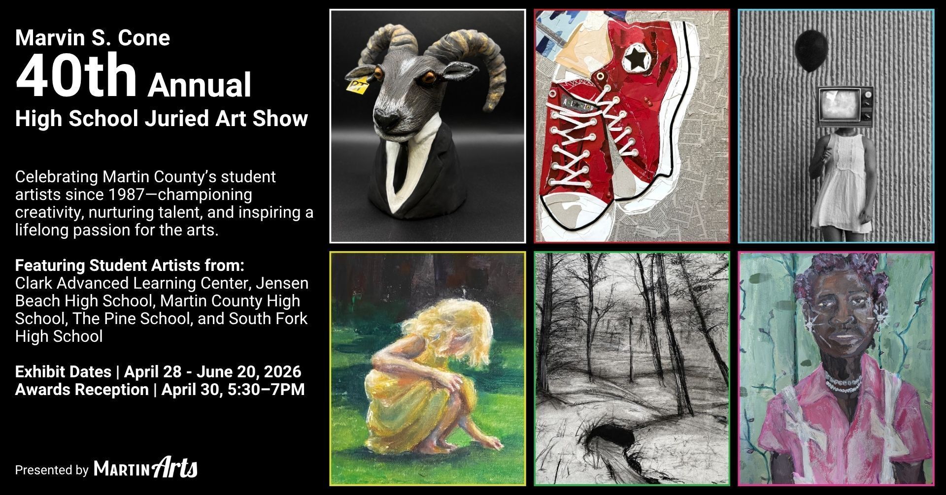 Marvin S. Cone 40th Annual High School Juried Art Show