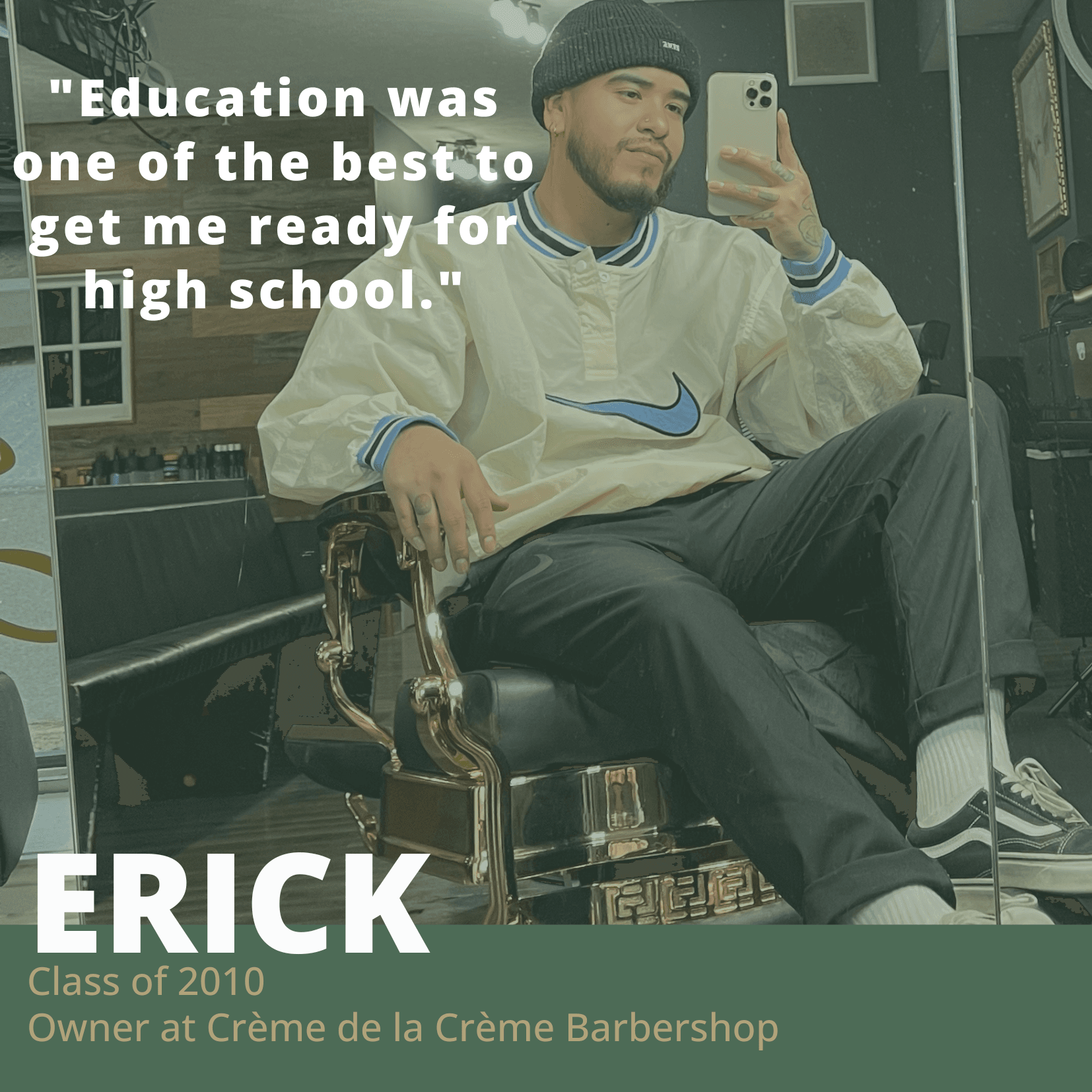 Erick Alumni Spotlight