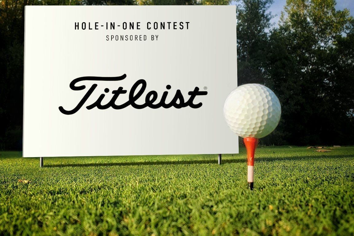 Hole in One sponsored by Titleist.