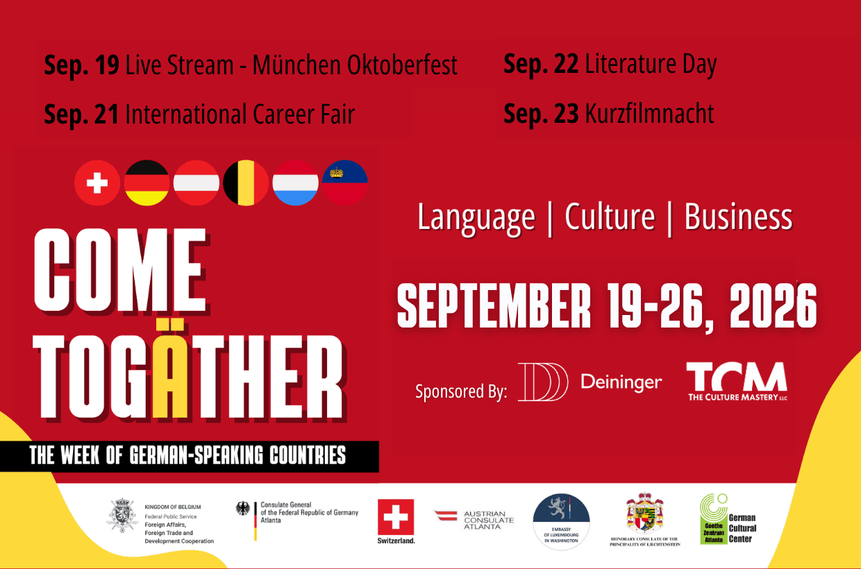 Come Togäther - Week of the German-speaking Countries