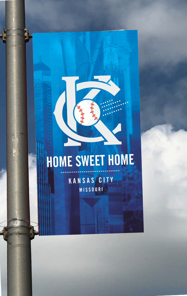 30"x72" Home Sweet Home Pole Banner - 2015