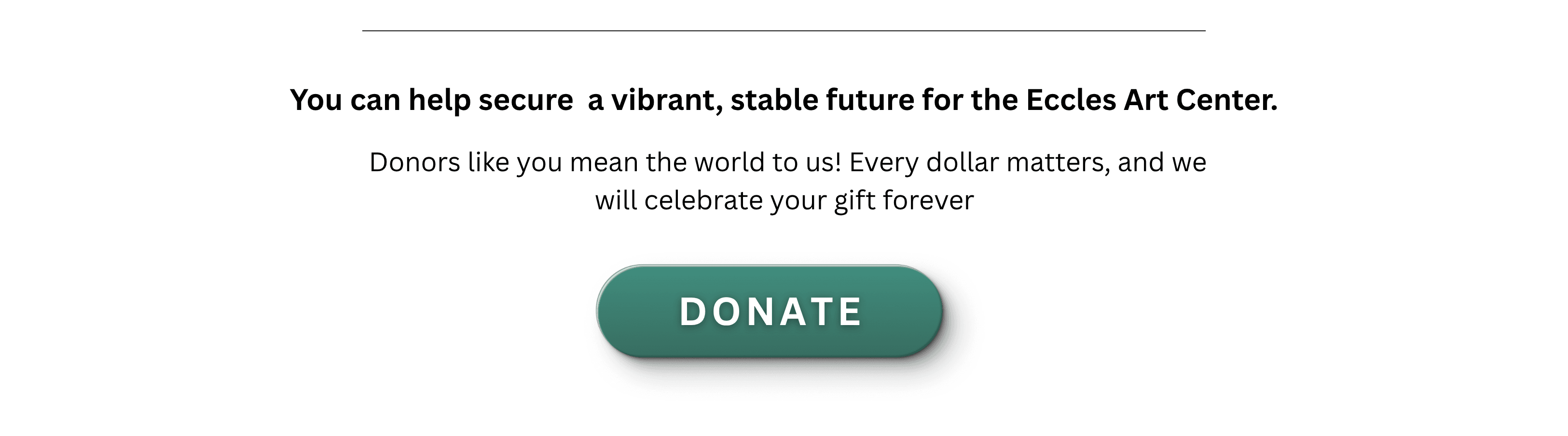 Capital Campaign Donate Button