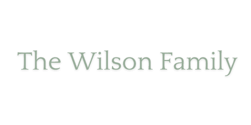 the Wilson family