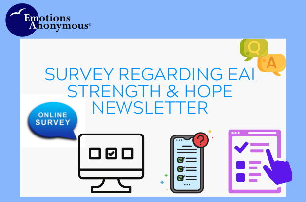 Survey regarding EAI Strength & Hope newsletter