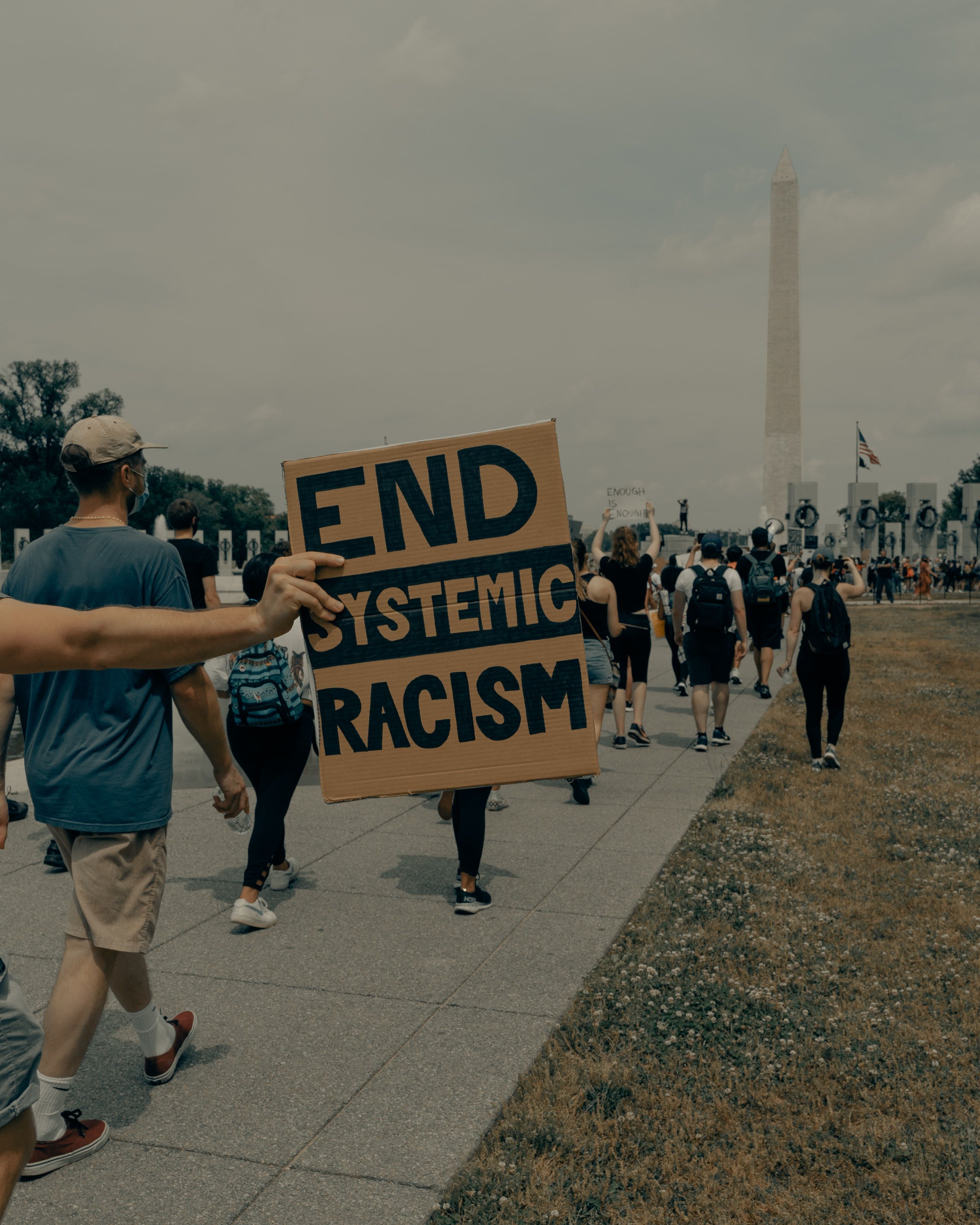 SSCCC Anti-racism: A Student Plan of Action. Students march to end systemic racism