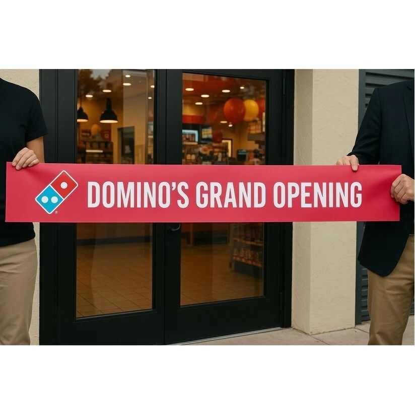 8" Grand Opening Ribbon (10 feet long)