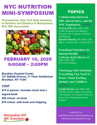 NYC NUTRITION MINI-SYMPOSIUM