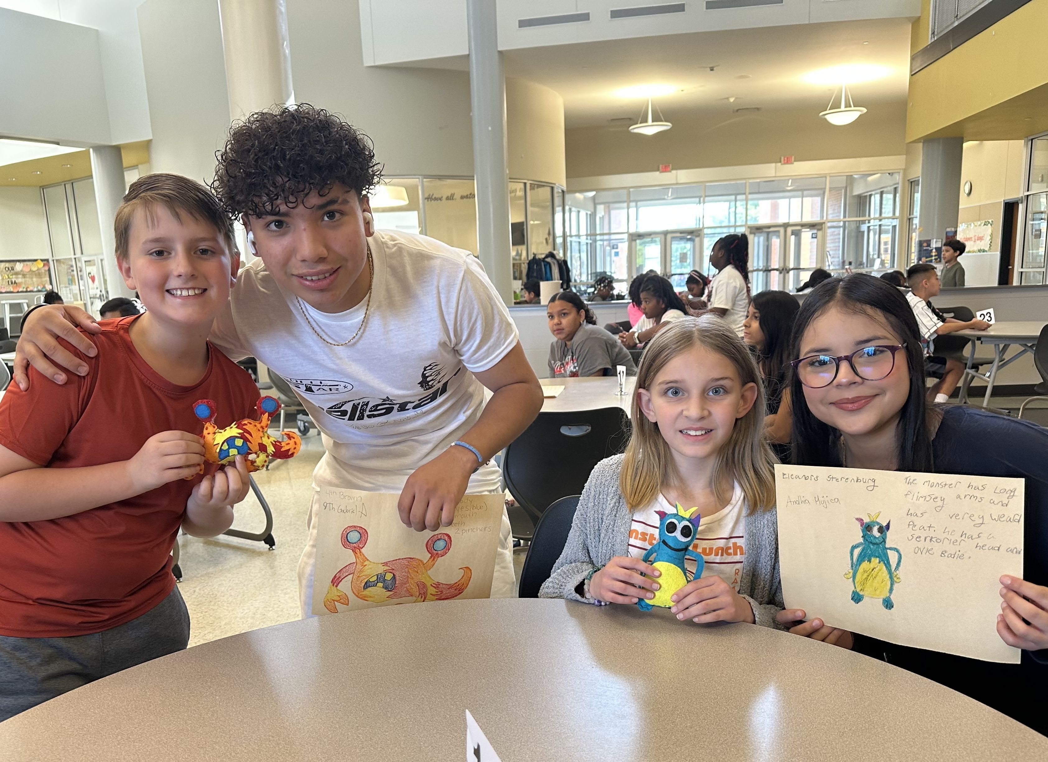 The Colony High School Collaborates with Camey Elementary in Joint Art Project