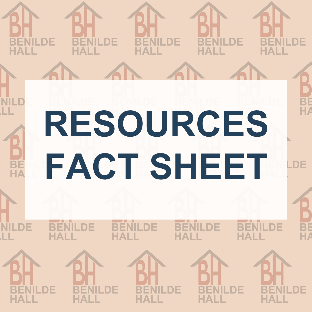 Resources Fact Sheet