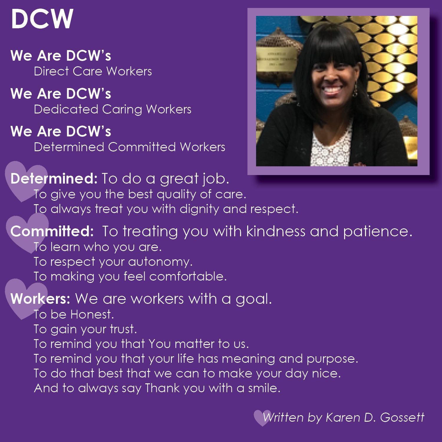 "DCW" by Karen Gossett