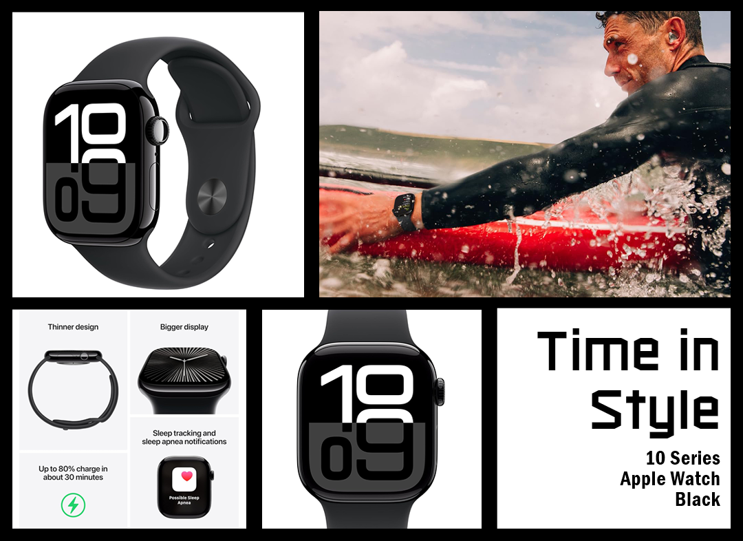 Time in Style– Apple Watch Series 10