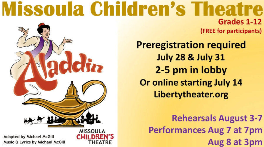 Missoula Children's Theater at Liberty Theater in Dayton