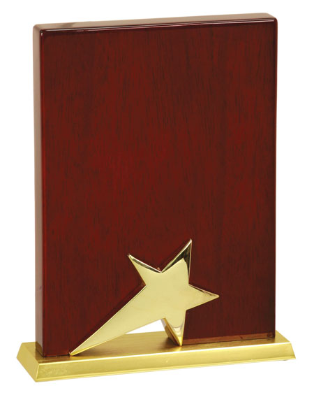 Piano Finish Star Standing Plaque (2 Colors)