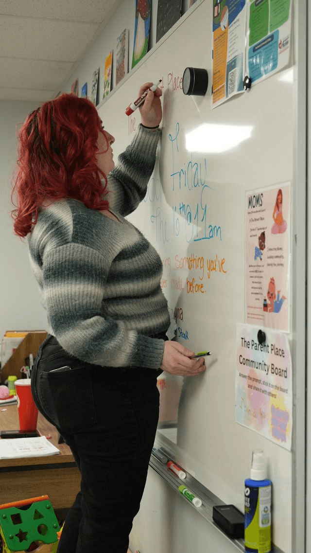 Haylee Aldridge, Peer Support Specialist at Community Action’s Parent Place