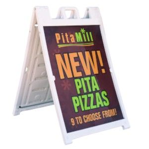 Menu Board A Frame Sign