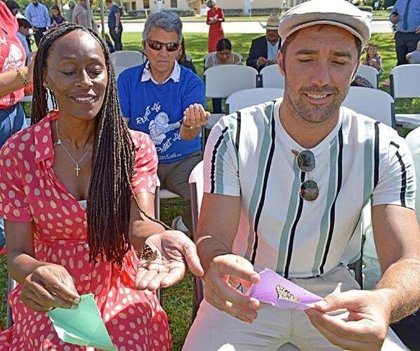 Butterfly release