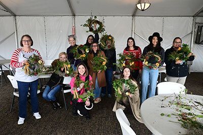 Wreath Workshop at Park Place