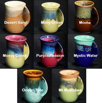Clay in Motion Handwarmer Mugs (Variety of Colors)