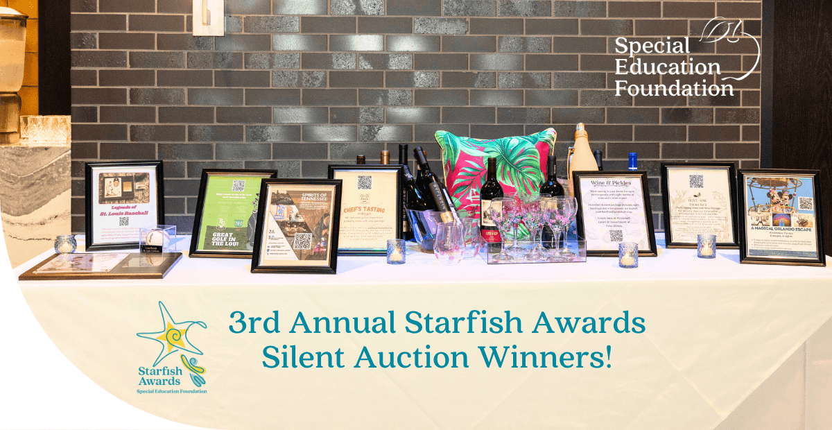 The Real Winners of the Starfish Awards Auction-- Our Students