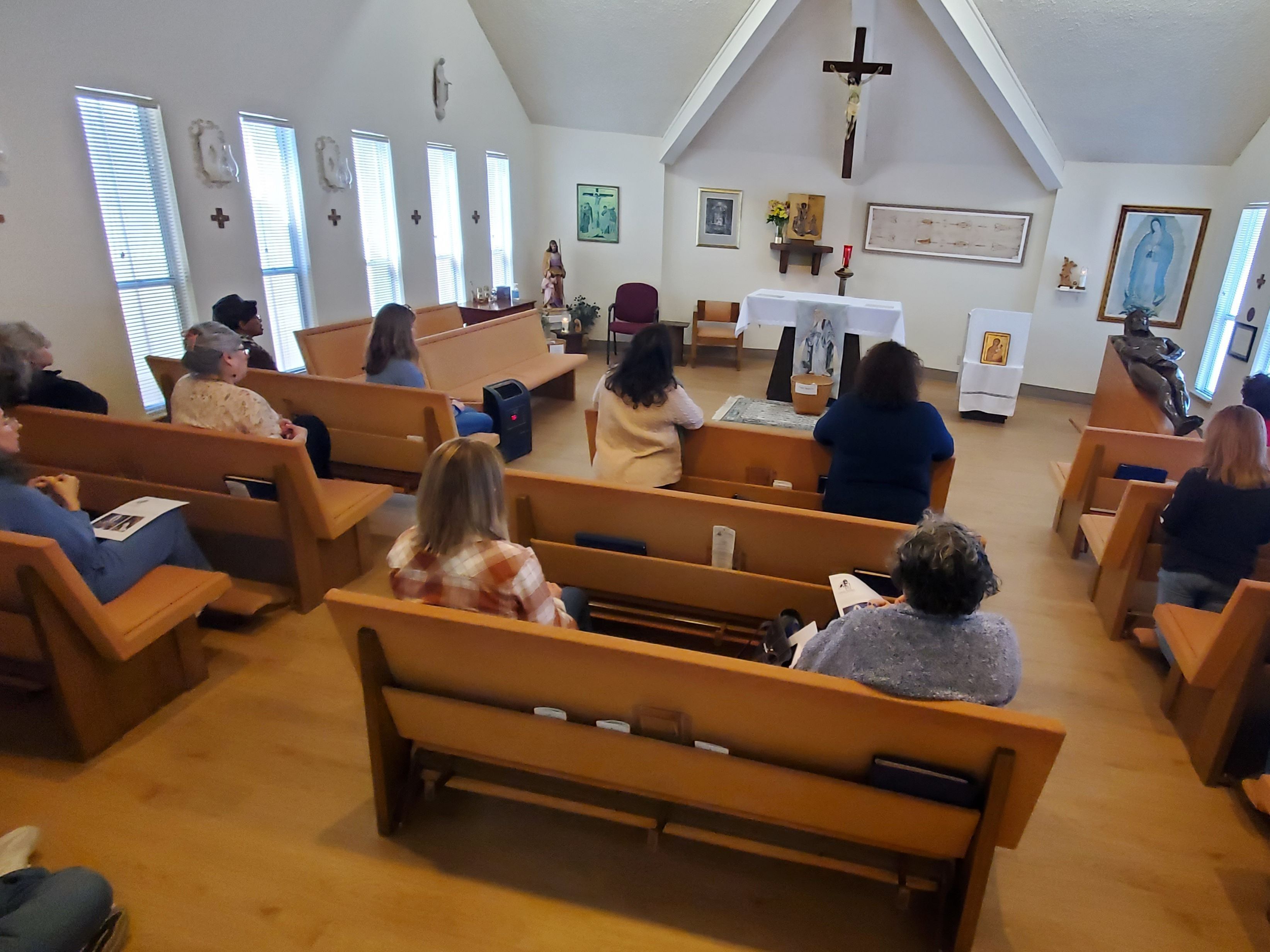 Pray in Gethsemane Chapel
