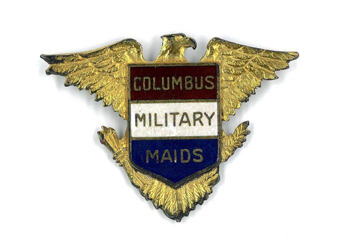 Columbus Military Maids pin