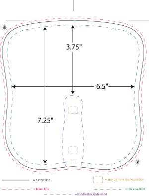 hand fan template