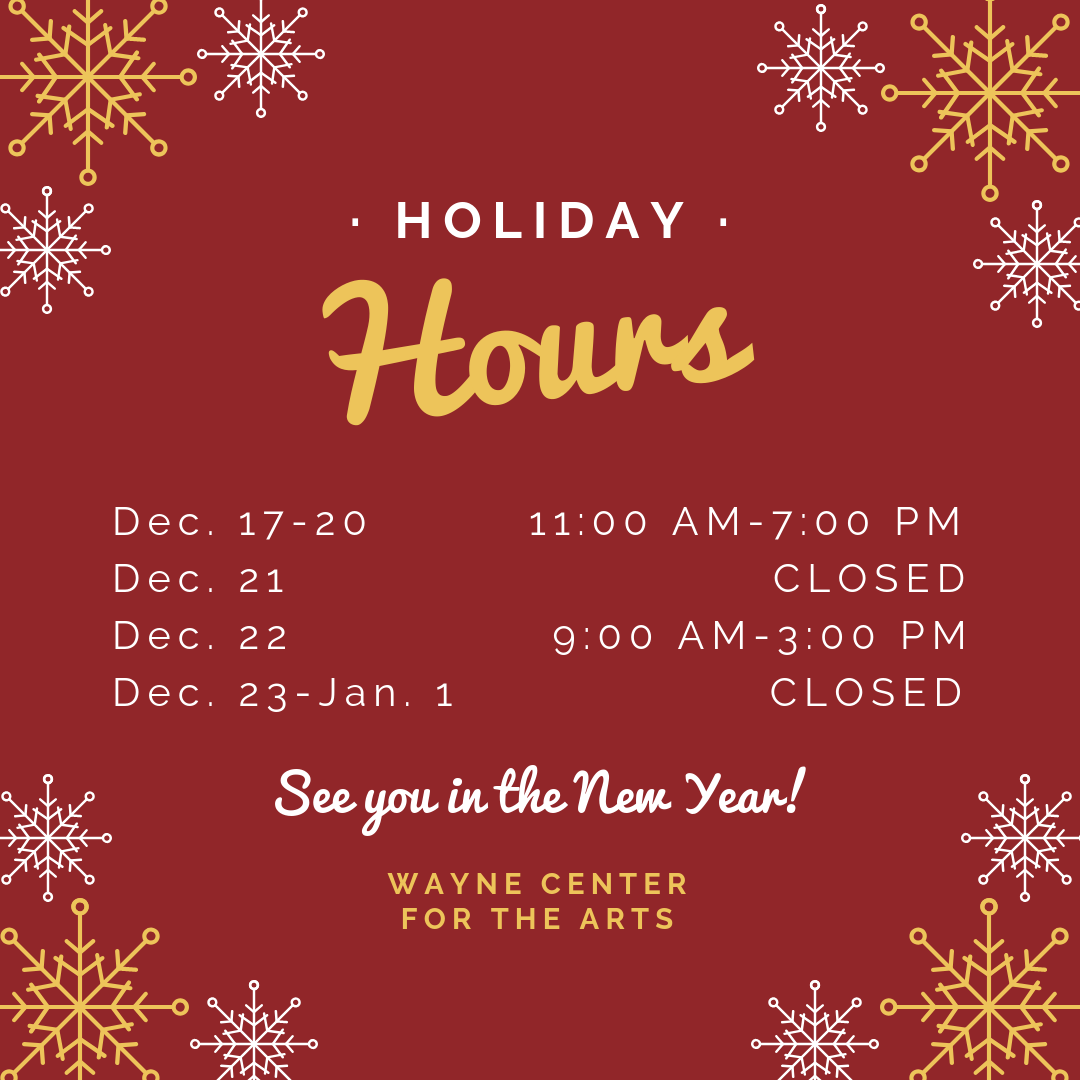 Holiday Hours 2018