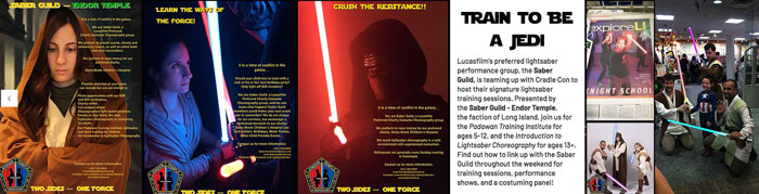 Saber Guild - Endor Temple will train you to be a Jedi! Star Wars Light Sabers!