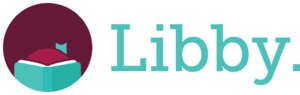 Libby online library logo.