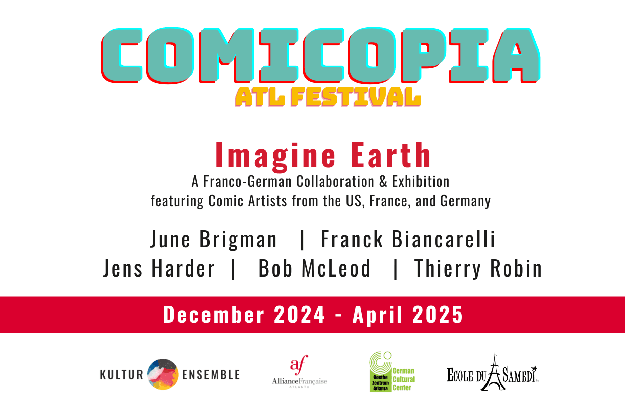 EXHIBITION: Comicopia - Imagine Earth