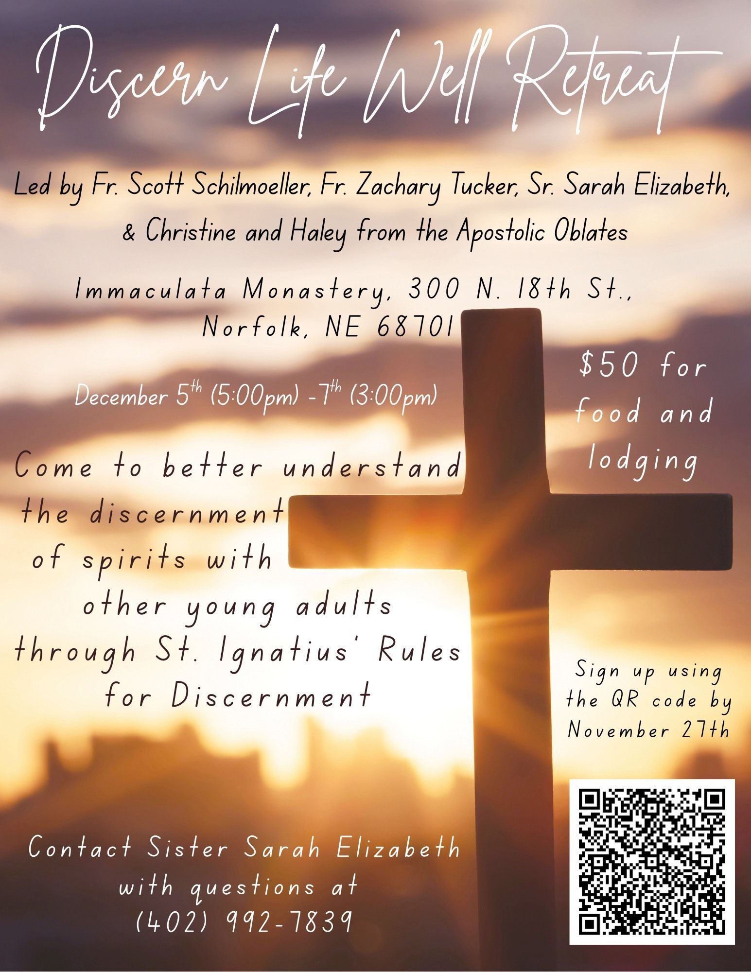 Discern Life Well: Remaining with the Lord Retreat Registration