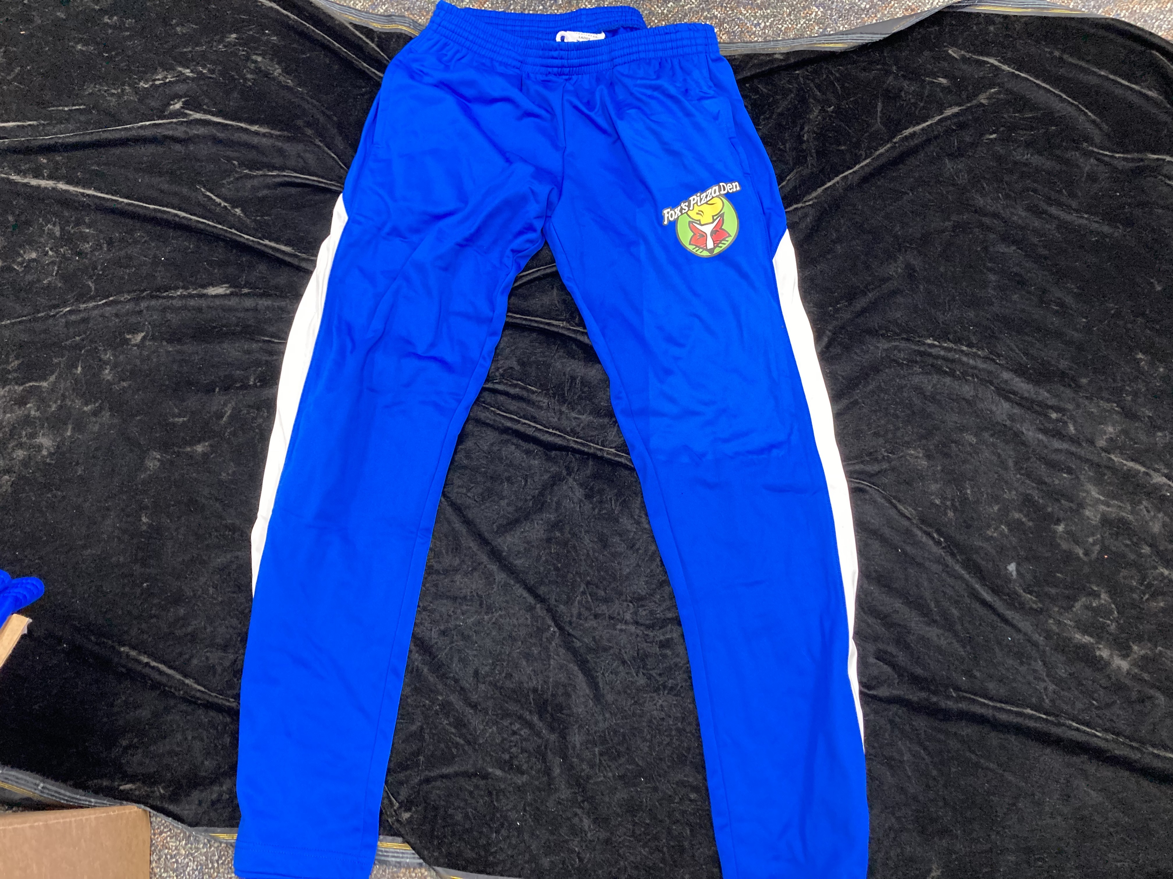 SALE Fox's Logo - LADIES Medium Royal/White Pants