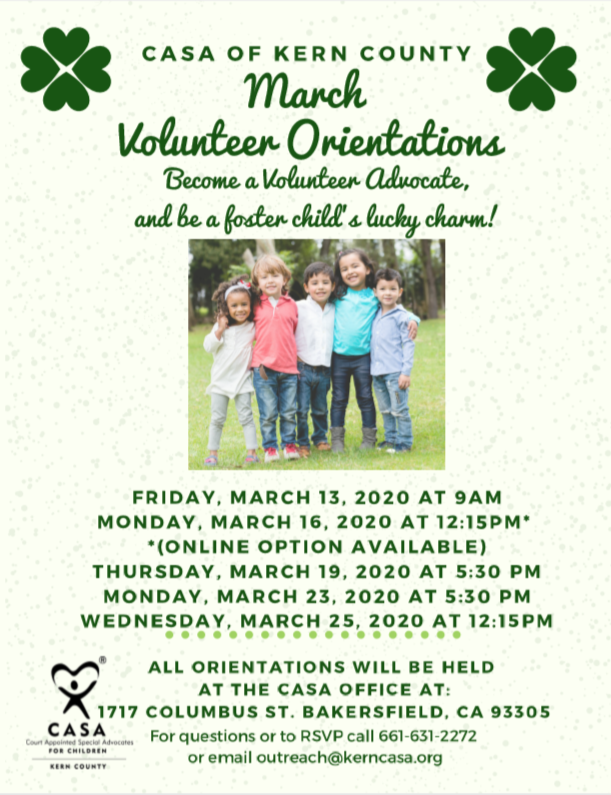 Volunteer Orientation