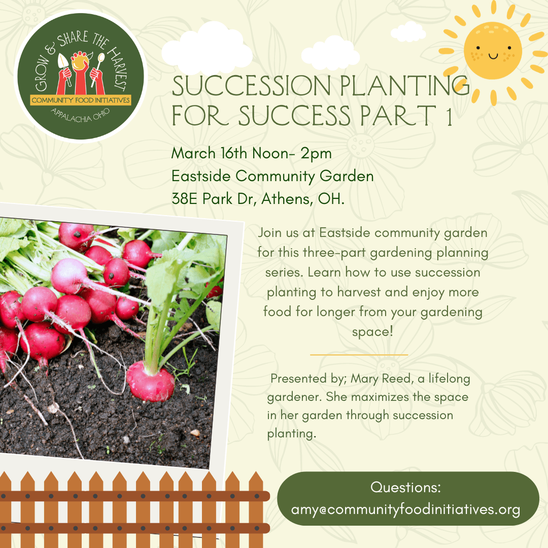 Succession Planting to Increase Garden Harvest and Success!