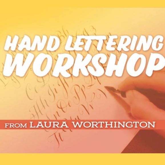 Hand Lettering Workshop 4/23/2026
